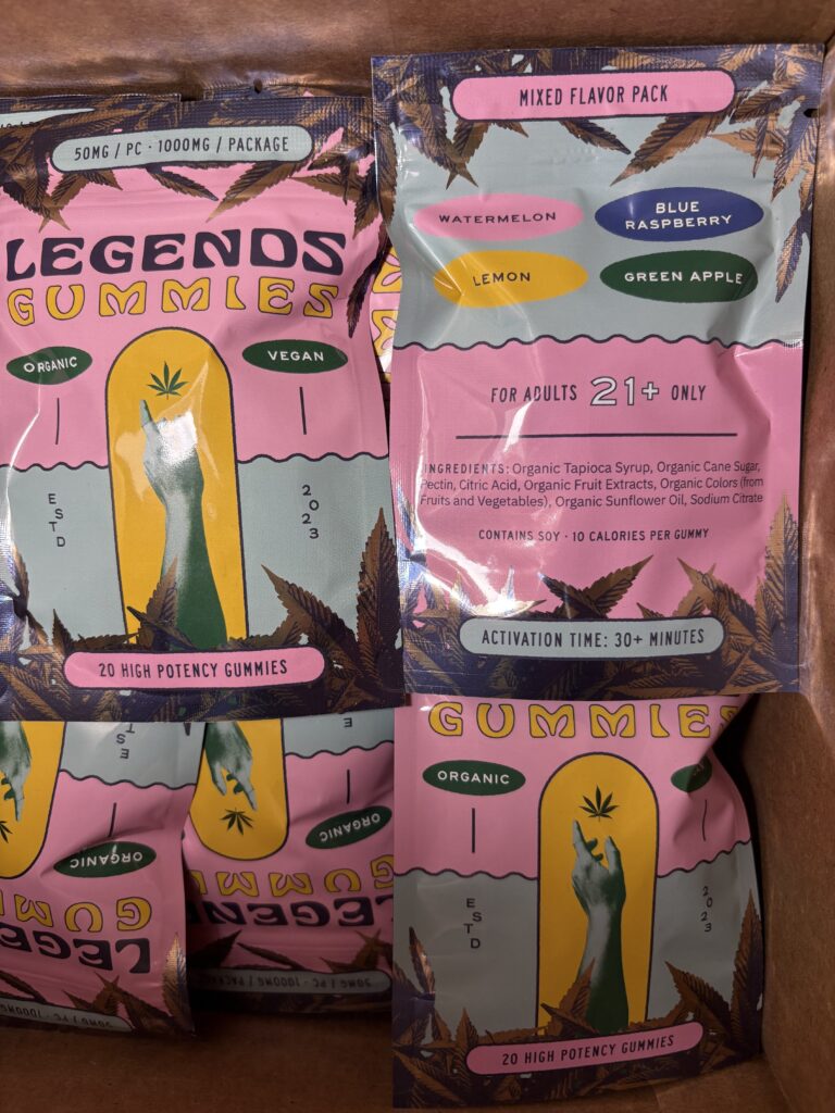 Legends 1000 mg Gummy Packs (Restocked) 🔥
