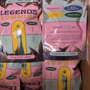 Legends 1000 mg Gummy Packs
